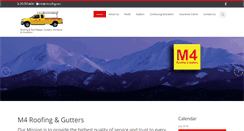 Desktop Screenshot of m4roofing.com