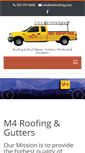 Mobile Screenshot of m4roofing.com